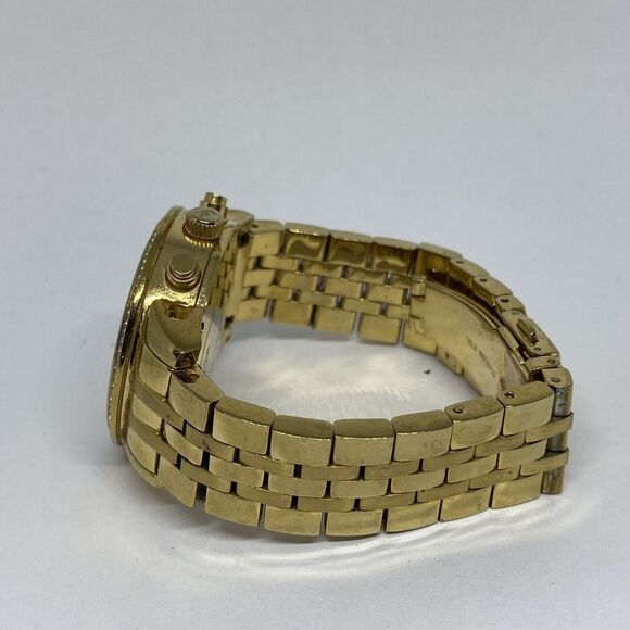 Michael Kors MK5698 Women's Gold Stainless Steel Analog Dial Quartz Watch MP117 - Picture 9 of 12